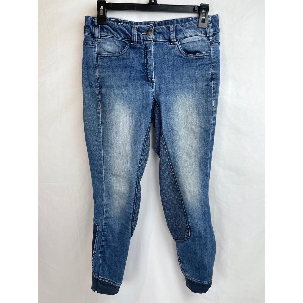 Ariat Equestrian Jeans Women 26R Denim Blue‎ Riding